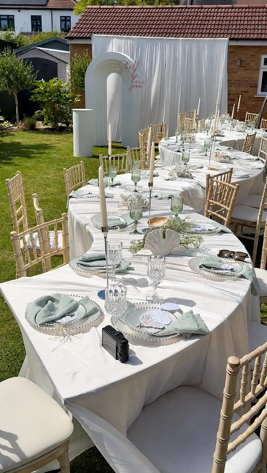 Intimate event styling by Vincete Events