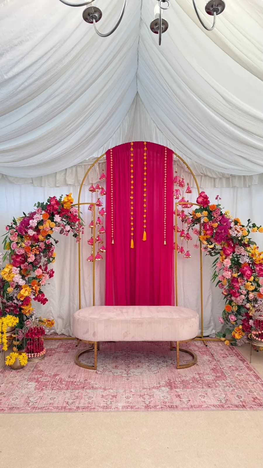 Intimate event styling by Vincete Events
