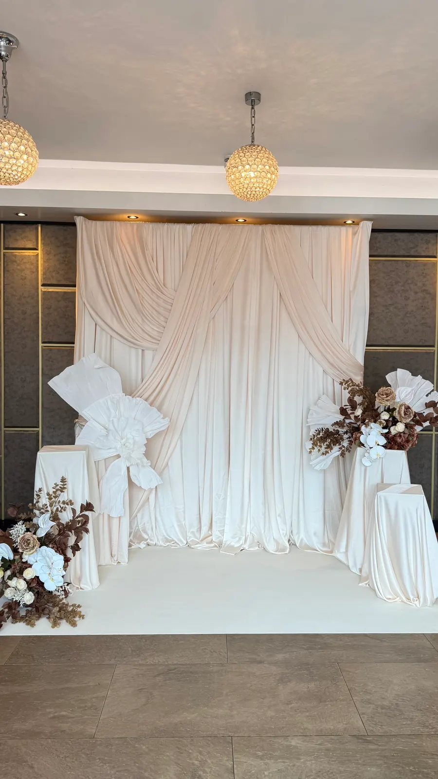 Nikkah ceremony styling by Vincete Events